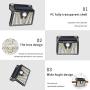 Solar Wall Lights (Black-1 PCS, Small(4.7x4x2.2in))