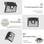 Solar Wall Lights (Black-1 PCS, Small(4.7x4x2.2in))