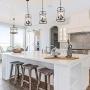 Foyer Chandeliers, Entryway Chandelier Lighting, Industrial 3-Light Pendant Lighting for Kitchen Island, Stairway, Dining Room, 9.1” in Dia, Bronze Foyer Chandeliers, Entryway Chandelier Lighting, Industrial 3-Light Pendant Lighting for Kitchen Island, Stairway, Dining Room, 9.1” in Dia, Bronze