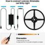 Dimmable Led Neon Rope Light,12V 15000K White Led Strip Lights, Lamomo 16.4 Ft/5m Led Strip IP65 Waterproof Silicone Rope Light for Indoor Outdoor Home Decoration 