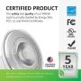 Sunco Lighting 2 Pack PAR38 LED Bulb 13W=100W, 4000K Cool White, 1050 LM, Dimmable, Indoor/Outdoor Spotlight, Waterproof - UL & Energy Star