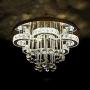 Modern Crystal Ceiling Light Fixtures LED Dimming Chandelier Dimmer Lights for Dining Room Bedroom Living Room Kitchen