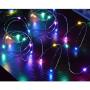 Ariceleo Led Fairy Lights Battery Operated, 1 Pack Mini Battery Powered Copper Wire Starry Fairy Lights for Bedroom, Christmas, Parties, Wedding, Centerpiece, Decoration (5m/16ft Multi-Colored)