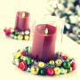 Raz Imports Moving Flame Red Pillar Candles with Remote, Set of 3 - Flameless Lighting Accent and Decorative Light Source - Flickering Scented Candles for Entryway, Garden, Patio and Living Room