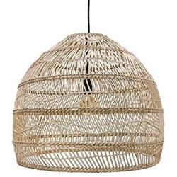 Wylolik Bamboo Art Ceiling Light DIY Bamboo Rattan Pendant Lamp Industrial Vintage Japanese-Style Hanging Lamp Teahouse Dining Room Droplight Lighting Fixture, E27 (Color : A)