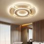 SUSUO LED Ceiling Light Blossom Design Ultrathin Acrylic Flush Mount Lighting Fixture for Living Room, Dining Room,Hallway,72W Cold White 6000K