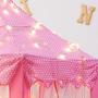 Revanak Fairy Lights for Teepee Tents - Battery Operated 4 LED Strings for Wedding Christmas Party, Waterproof Decorative Lights for Bedroom Camping, Kids Teepee Decoration Tent NOT Included