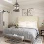 LNC Farmhouse Chandeliers for Dining Rooms with Faux Wood Finish, W13''xH17.1