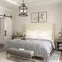 LNC Farmhouse Chandeliers for Dining Rooms with Faux Wood Finish, W13''xH17.1