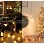 Delxo Globe String Lights with Remote, 50 LED Fairy Lights for Bedroom, Room Twinkle Lights, 8 Modes, Battery Power, Waterproof Decorative Lights for Outdoor Indoor Patio Christmas Party, Warm