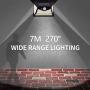 Solar Wall Light, Solar Lights Outdoor, 118 LEDs, Wireless Motion Sensor Wall Lights with 270° Wide Angle ,IP65 Waterproof,3 Optional Modes, for Garden ,Patio Yard, Front Door, Garage,Porch
