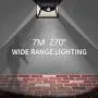 Solar Wall Light, Solar Lights Outdoor, 118 LEDs, Wireless Motion Sensor Wall Lights with 270° Wide Angle ,IP65 Waterproof,3 Optional Modes, for Garden ,Patio Yard, Front Door, Garage,Porch