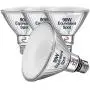Explux 90W Equivalent Classic Full Glass LED PAR38 Spotlight Bulbs, 30° Spot Beam, 5000K 4-Pack, Dimmable, Outdoor Weatherproof, Daylight