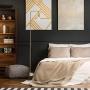 Globe Electric Holden 70'' Floor Lamp, Matte Brass, in-Line On/Off Foot Switch 67068