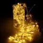 Curtain Lights 300 LED Wall Fairy Lights 9.8Ftx9.8Ft USB Remote Powered String Lights IP64 Waterproof Window Room Bedroom Wedding Christmas LED Waterfall Decorations Lights