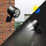 Ottymer Battery Motion Sensor Lights, 600 Lumens Wireless LED Security Wall Spotlight for Driveways Gardon Yard Walkways and Stairs (2Pack)