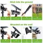 Solar Spot Lights Outdoor, Eneru LED Solar Spotlights PRO Solar Powered Landscape Lighting IP65 Waterproof Dusk to Dawn for Garden Pathway Yard Driveway Garage 2 Pack Cold White
