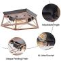 HMVPL Flush Mount Lighting Fixtures, Industrial Close to Ceiling Light Farmhouse Mini Ceiling Lamp 2-Light for Kitchen Island Dining Room Bedroom Foyer Hallway