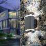 LMP 2 Pack LED Square Up and Down Lights Outdoor Wall Light，Body in Aluminum Waterproof Outdoor Wall Lamps，3000k 5W with Certificate ETL…