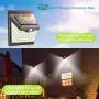 Solar Lights Outdoor[40 LED & 3 Working Modes], Towkka Wireless IP65 Waterproof Solar Lights with 300° Lighting Angle, Security Solar Motion Sensor Lights for Fence Front Door Yard Patio Garden(8pack)
