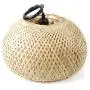 TFCFL Bamboo Wicker Rattan Pendant Lighting, Chandelier Hollow Woven Lampshade Hanging Light Ceiling Lighting Fixture for Kitchen Island, Dining Room D14.96''