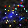 Vmanoo Solar Christmas Lights 72ft 22m 200 LED 8 Modes Solar Fairy String Lights for Outdoor, Gardens, Homes, Wedding, Christmas Party, Waterproof (Multi-Color)