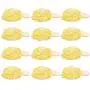 TDELTA 12 Pack 10 FT 30 LED Powered Fairy String Lights - LED String Lights - Firefly Lights - Silver Wire - Battery Operated- for Christmas, Bedroom, Patio, Garden, Parties, Wedding - Warm White