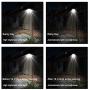 Solar Lights Outdoor, Hikeren IP65 Waterproof Solar Lights(White Light), 30 LED Solar Spot Light, Easy-to-Install Solar Outdoor Lights for Front Door, Yard, Garage, Deck