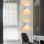 Ralbay Modern LED Wall Sconce Lighting Fixtures Aluminum 10W Warm White 3000k Up and Down Indoor Lighting for Living Room Bedroom Hallway Not Dimmable