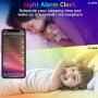 Borllyem Led Strip Lights 32.8 Feet, Music Sync Led Lights Strip Colors Changing Rope Lights with Remote App Control Led Lights for Home Party
