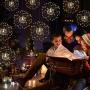 480 LED String Light, 4Pcs USB Rechargeable Battery Operated Hanging Indoor/Outdoor Light, 8 Modes Starburst Fairy Firework Light Remote Control,Waterproof Decorative Light for Party Wedding Christmas