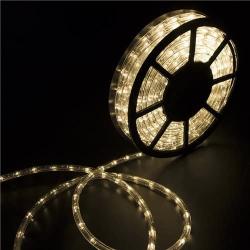 Ainfox LED Rope Light, 50FT 540 LEDs Indoor Outdoor Waterproof LED Strip Lights Decorative Lighting (50FT Warm White)