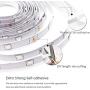Smart LED Strip Lights Bluetooth 32.8FT, YUMQUA RGB Led Light Strip Music Sync Color Changing, Built-in Mic, App Control + Remote, 5050 300 LEDs Tape Lights for Bedroom, TV, Party and Home