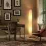 Floor Lamps for Bedrooms Living Room - Albrillo 46 Inch Tall Modern Standing Light, Floor Lamp for Office Dorm Fabric Shade Decorative