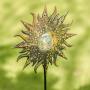 TAKE ME Sun Solar Lights Garden Outdoor,Waterproof Metal Decorative Stakes for Walkway,Yard,Lawn,Patio