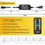 Palawell Outdoor Dimmer, 350W 100Ft Dimmer Switch for String Lights Dimmable Brightness 25% 50% 75% 100%,Outdoor String Light/LED Bulb Timer 2H 4H 6H 8H