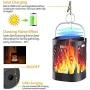 Upgraded Solar Lanterns Outdoor Hanging, YoungPower Dancing Flame Outdoor Torch Lights Solar Powered Umbrella Night Lights Dusk to Dawn Auto On/Off Landscape Lighting for Garden Camping Party, 4 Pack