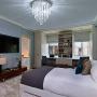 lifeholder Mini Chandelier, Crystal Chandelier Lighting, 2 Lights, Flush Mount Ceiling Light, H10.4 x W8.66 Modern Chandelier Lighting Fixture for Bedroom, Hallway, Bar, Kitchen, Bathroom