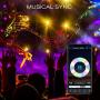 Daybetter 32.8ft 10m Led Strip Lights, Flexible Color Changing 5050 RGB 300 LEDs Light Strips Kit Work with App