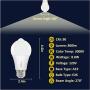 Sengled Motion Sensor Light Outdoor, Dusk to Dawn LED Outdoor Lighting, Motion Activated Auto On/Off A19 3000K 800lm LED Light Bulb Security Light for Front Door Porch Garage Hallway, 4 Pack 2nd Gen