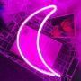 LED Neon Signs for Wall Decor,USB or Battery Decor Light,Neon Light for Bedroom,LED Neon Decorative Lights for Christmas,Party,Girls Living Room (Pink)
