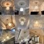 Crystal Chandelier Raindrop Modern Island Pendant Light Gold Linear Hanging Ceiling Lamp Fixture for Kitchen Island Hallway Dining Room Bedroom Living Room (2-Pack)