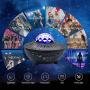 Star Night Light Projector Bedroom, VINMEN Galaxy Projector Ocean Wave Star Projector w/LED Nebula Cloud for Baby Kids Adults Bedroom/Home Theatre/Night Light Ambiance, Remote Control & Music Speaker