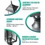BEEZOK Exterior Lantern Outdoor Post Light - 2 Pack Post Lighting, Matt Black Pillar Lamp Fixtures with Water Rippled Glass for Patio Porch Garden Decor