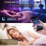 LED Strip Lights, IWVMEM 32.8ft RGB 300 LEDs SMD5050 Flexible Light, IP65 Waterproof Music Sync Color Changing Tape Lights, 24-Key Remote Control + Bluetooth APP Control, for Home Party Decoration