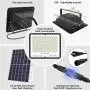 TENKOO 300W LED Solar Flood Light Dusk to Dawn Solar Powered Street Light Outdoor Waterproof IP67 with Remote Control Solar Security Light for Backyard|Garage|Driveway|Basketball Court TENKOO 300W LED Solar Flood Light Dusk to Dawn Solar Powered Street Light Outdoor Waterproof IP67 with Remote Control Solar Security Light for Backyard|Garage|Driveway|Basketball Court