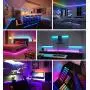 LEFUYA LED Light Strip 5050 RGB LED Strip 16.4ft LED Color Changing Strip Lights with Remote 44 Key,Flexible LED Strip Lights for Kitchen,Bedroom,Home,Bar,DIY Party Decoration