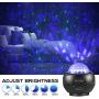 Star Projector Night Light, ZOTO Galaxy Ocean Wave Projector, Starry Projector with Bluetooth Speaker Remote Control, Rotating LED Star Projector for Ceiling for Kids Adults Bedroom Decoration