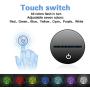 Volleyball 3D Lamp Optical Illusion Night Light, Elstey 7 Color Changing Touch Switch Acrylic Flat & ABS Base & USB Cable Decoration Lamps for Christmas Gift…