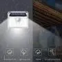 POSHIGE Sloar Lights Outdoor, 33 LEDs Super Bright Security Lights with 4 Lighting Modes, Waterproof Solar Motion Sensor Lighting for Front Door, Yard, Garage, Deck(4 Pack)